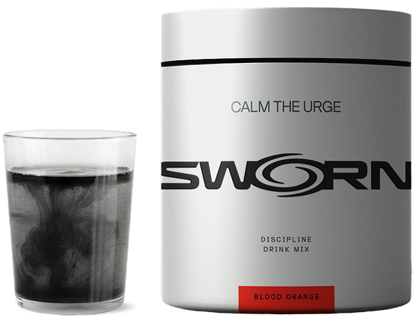 SWORN black activated charcoal drink mix canister